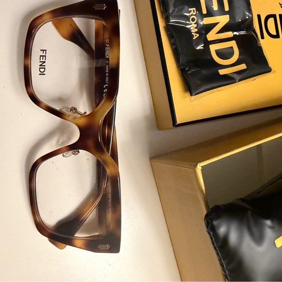 Fendi Roma Tortoise Eye Glasses - Picture 5 of 8
